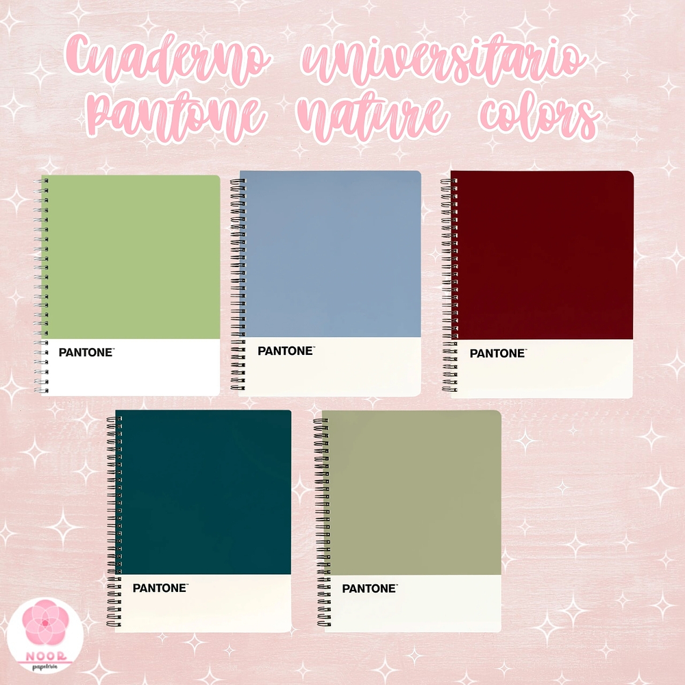 Cuaderno Universitario Pantone Natural Color