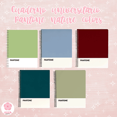 Cuaderno Universitario Pantone Natural Color