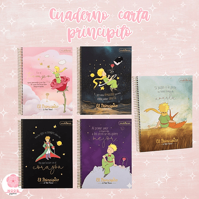 Cuaderno El Principito Tamaño Carta 