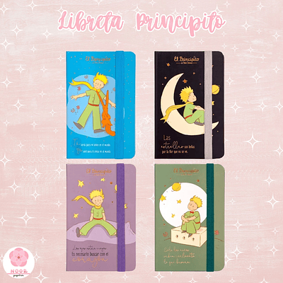 Libreta El Principito Con Elástico 