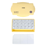 Set Himi pintura gouache metalizada 18 colores 30 ml