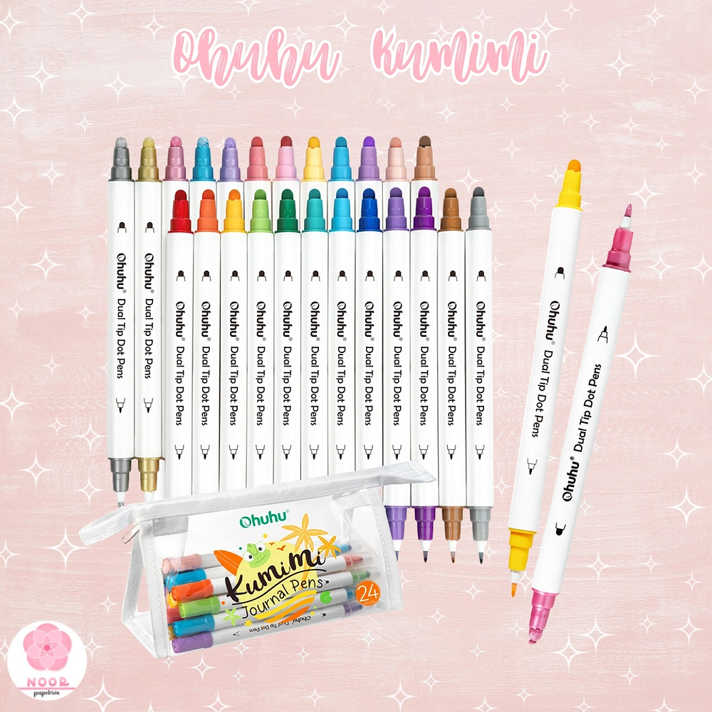 Set Ohuhu Kumimi 24 Marcadores