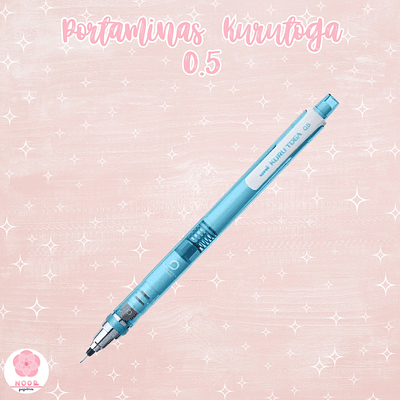 Portaminas KuruToga Giratorio 0.5 mm Celeste