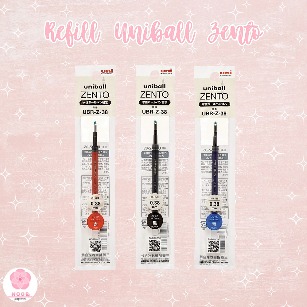 Refill Uniball Zento Variedades