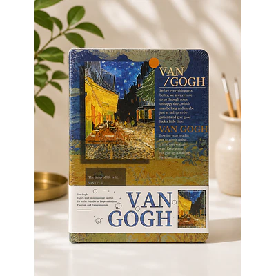 Cuaderno empastado Van Gogh y Monet 