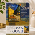 Cuaderno empastado Van Gogh y Monet 