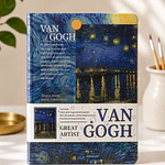 Cuaderno empastado Van Gogh y Monet 
