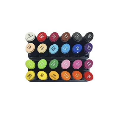Set 24 Marcadores Sketch Doble Punta Mooving
