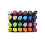 Set 24 Marcadores Sketch Doble Punta Mooving