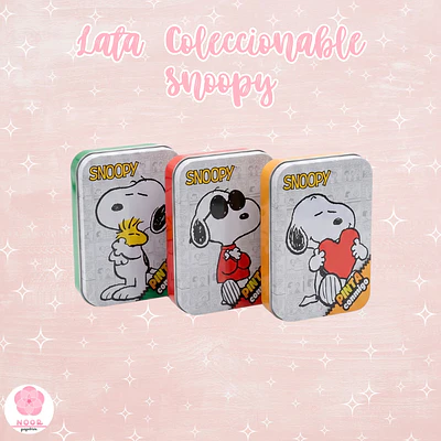 Lata Pinta Conmigo Snoopy