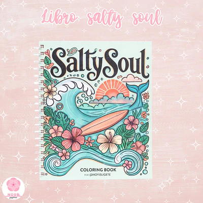 Libro para colorear Salty Soul