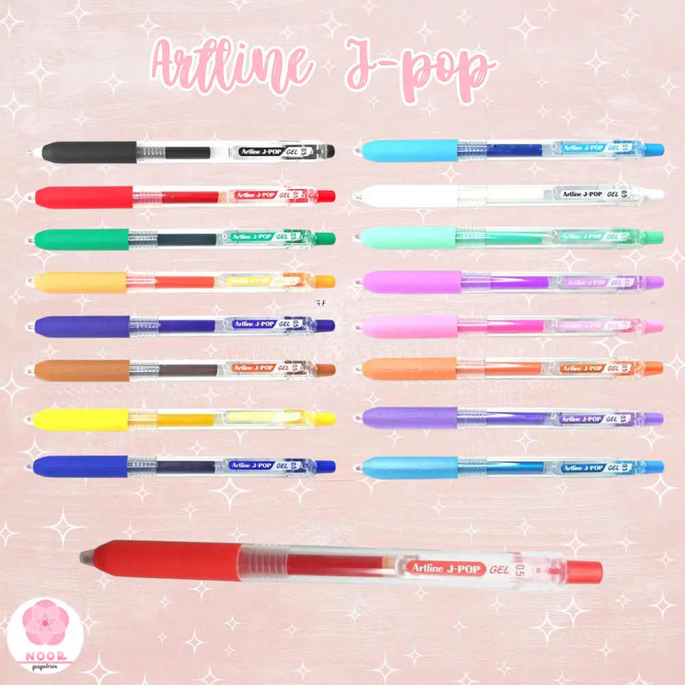 Artline J-Pop Gel Pen 0.5 por unidad 