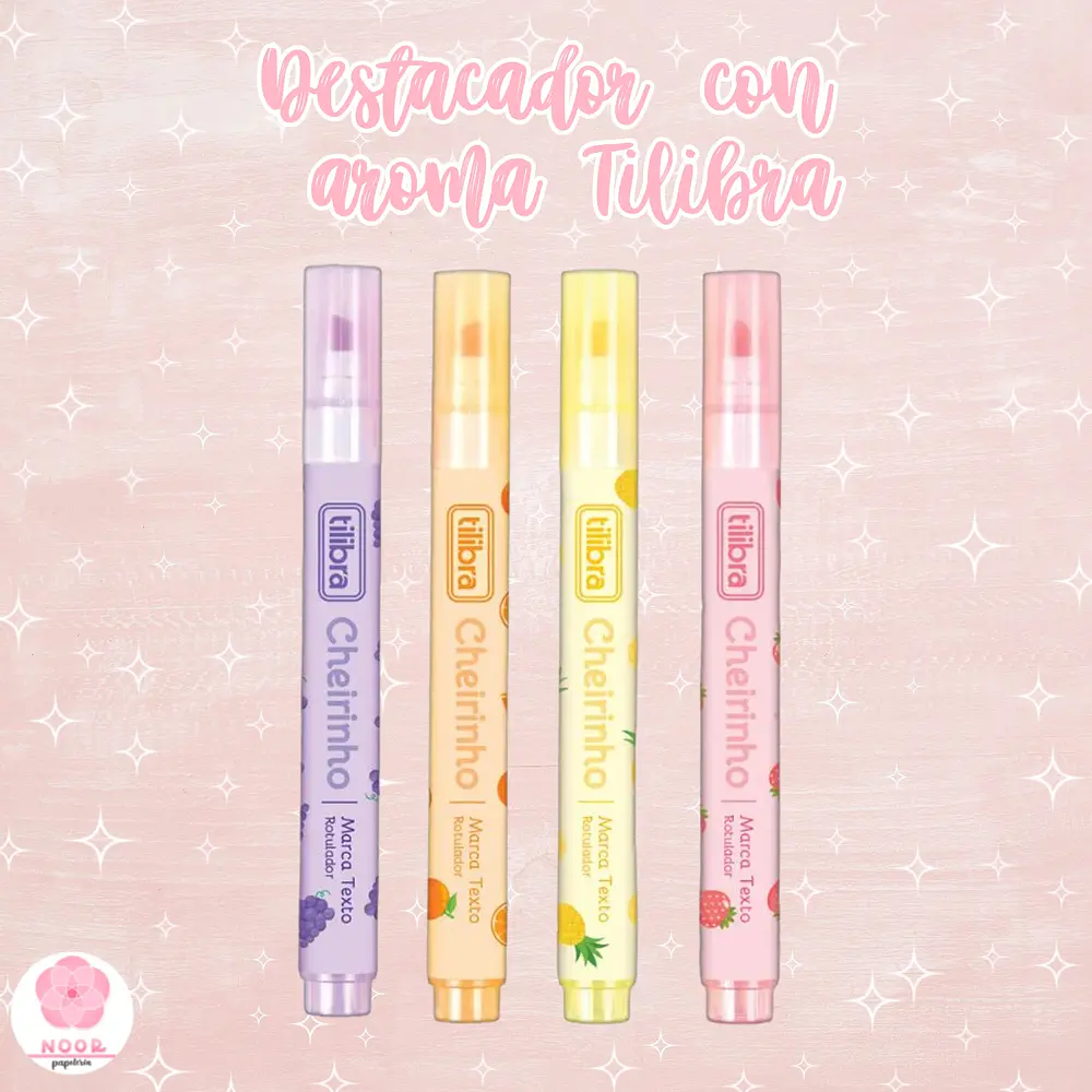 Destacadores con aroma Tilibra