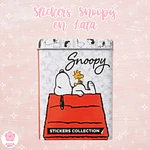 Lata Coleccionable de Stickers Snoopy Wero