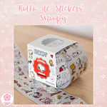 Rollo de Stickers Snoopy – 180 Stickers Decorativos