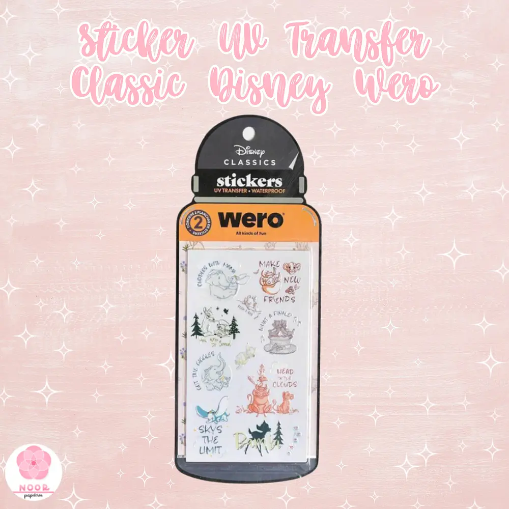Sticker UV Transfer Classics Disney Wero