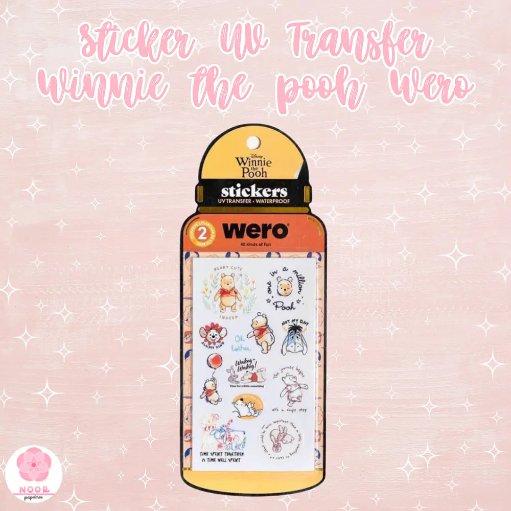 Sticker UV Transfer Winnie the Pooh Wero
