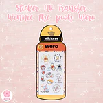 Sticker UV Transfer Winnie the Pooh Wero