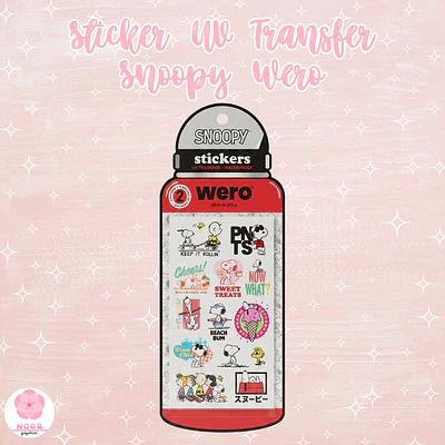 Sticker UV Transfer Snoopy Wero