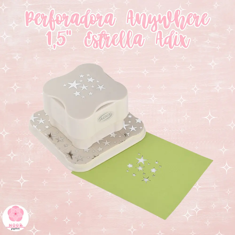 Perforadora Estrella Anywhere Adix