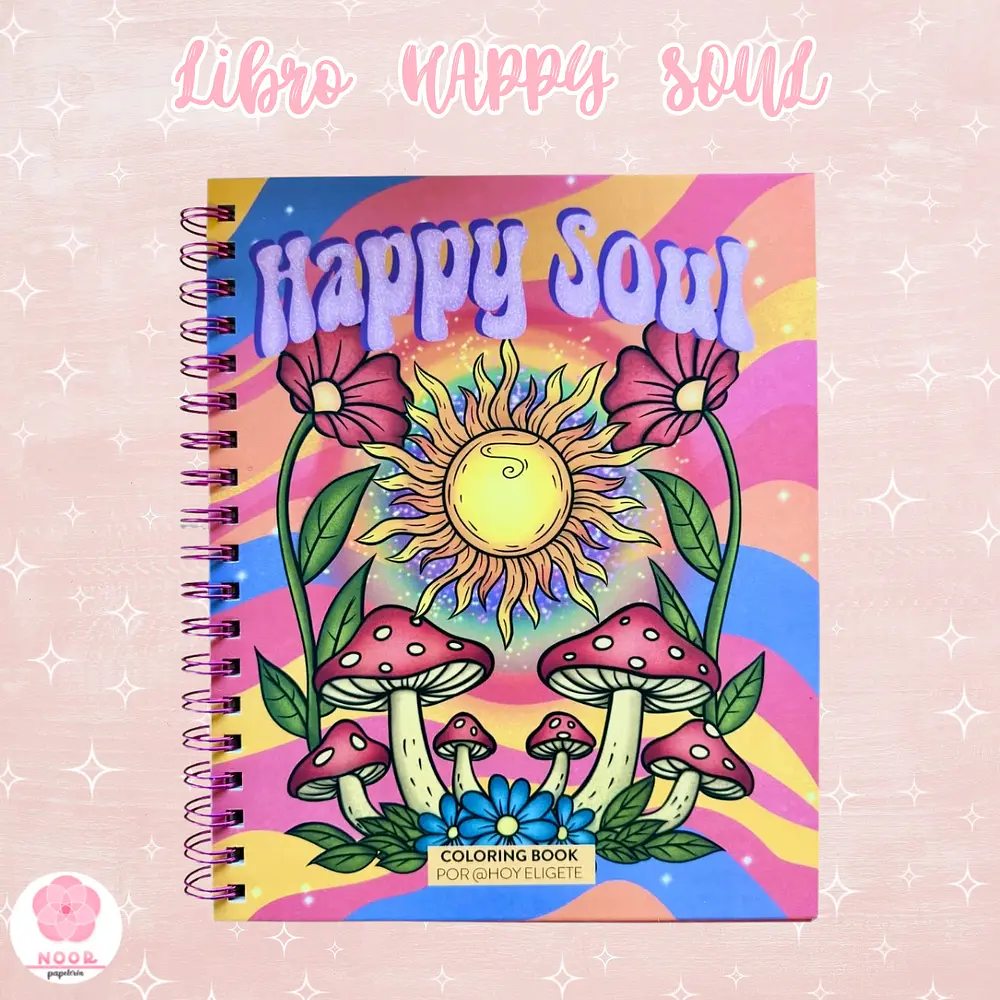 Libro para Colorear Happy Soul