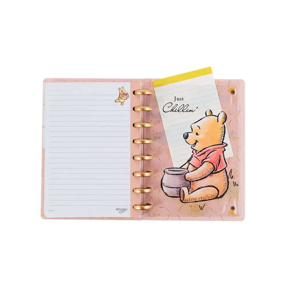 Cuaderno Discos Mooving A5 Winnie the pooh