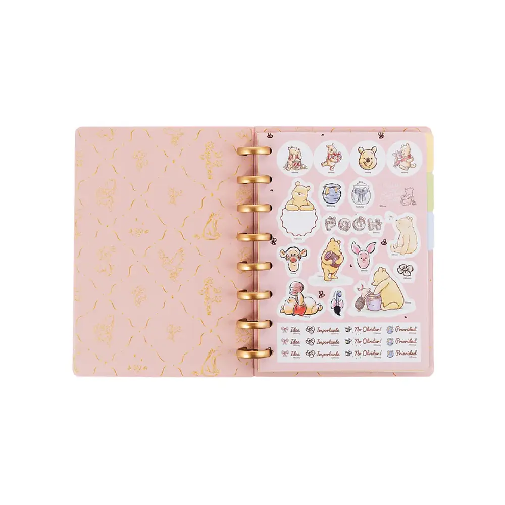 Cuaderno Discos Mooving A5 Winnie the pooh