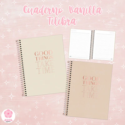 Cuaderno Vanilla 80 Hojas Tilibra