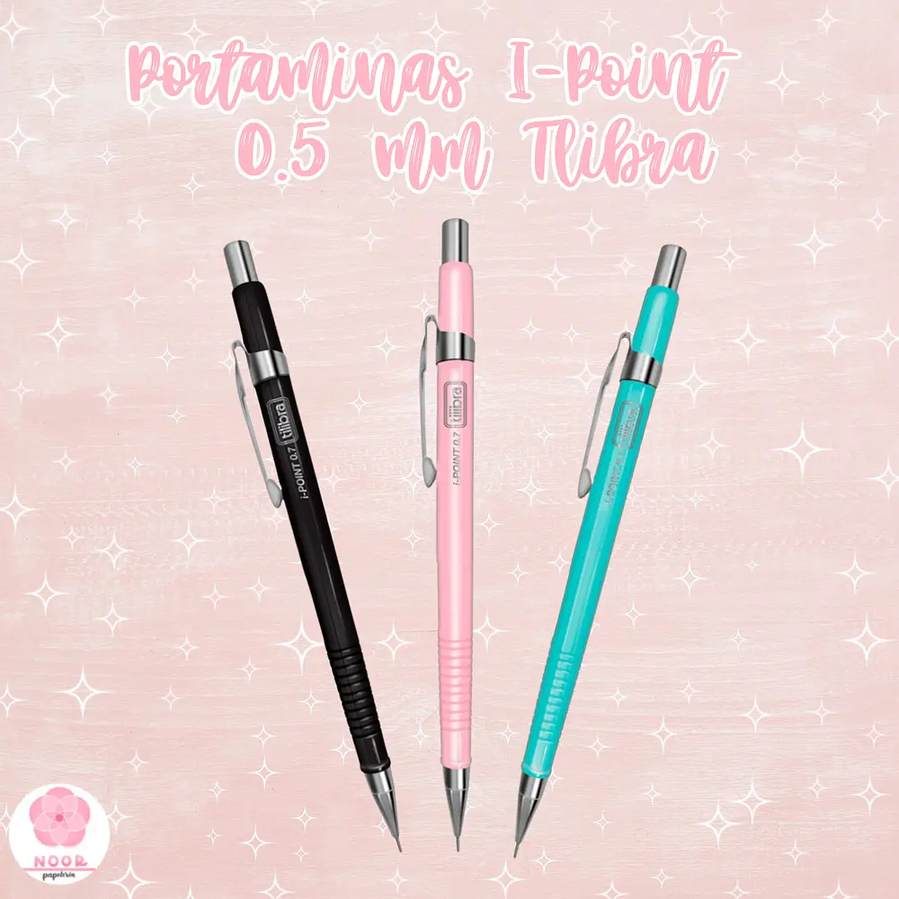 Portaminas I-Point Black 0.5 mm – Tilibra 