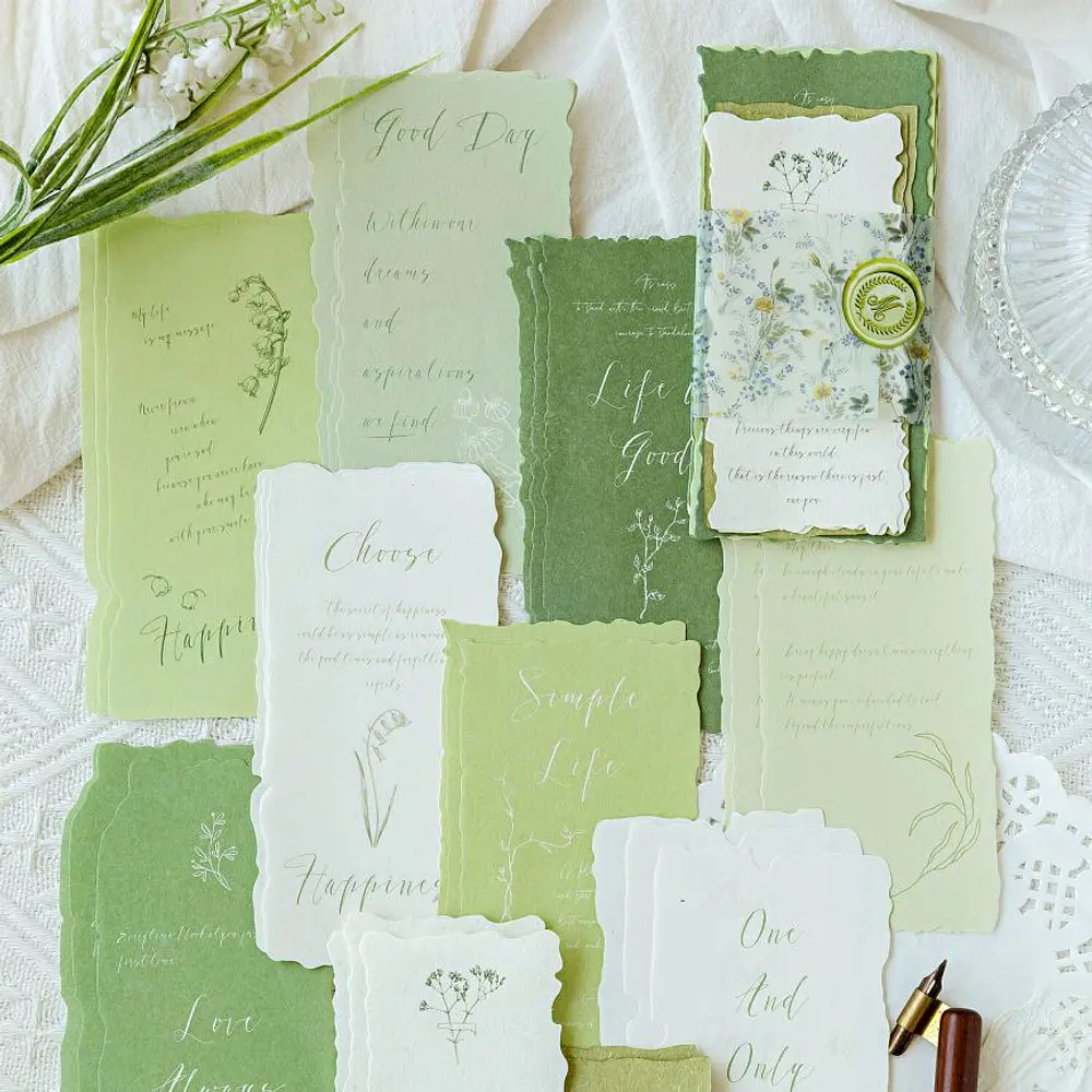 Set de Papeles Decorativos Retro Poetic 30 Hojas