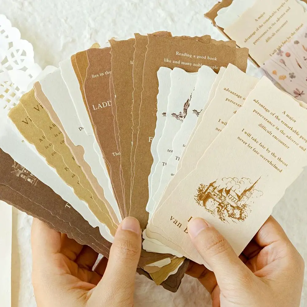 Set de Papeles Decorativos Retro Poetic 30 Hojas
