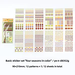 Set de 1200 Stickers para Planner y Journaling