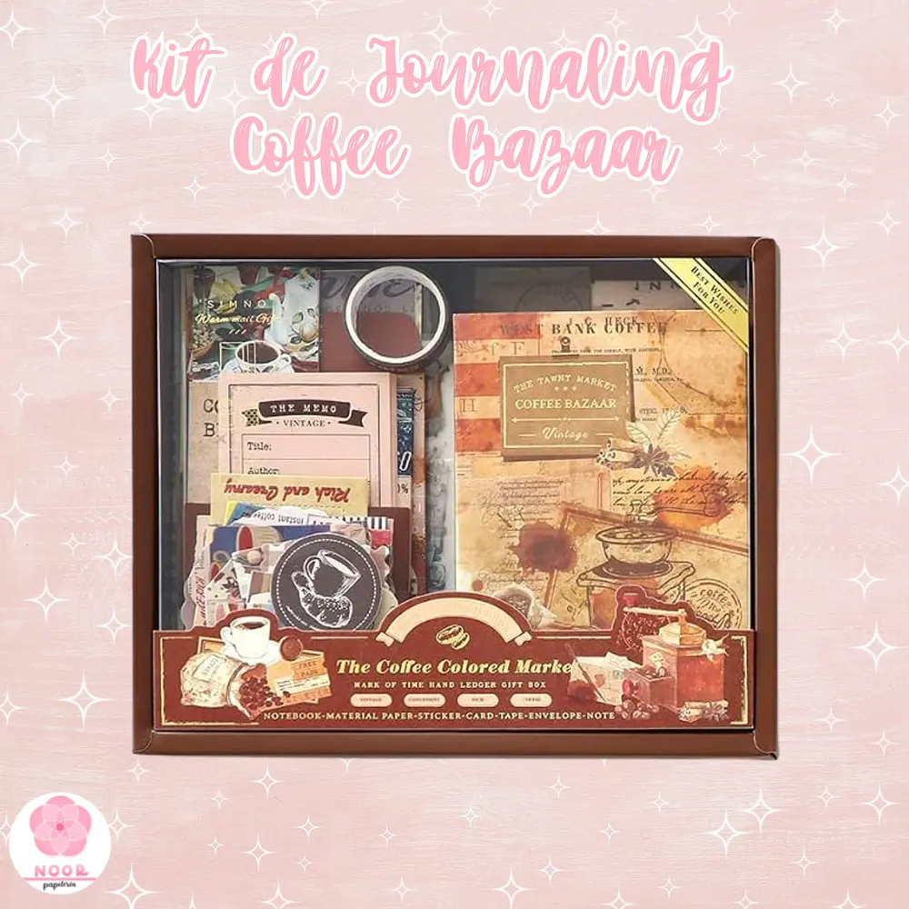 Kit de Journaling Coffee Bazaar