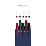 Set 5 Lápices Gel KACO Pure 0.5 mm