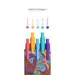 Set 5 Lápices Gel KACO Pure 0.5 mm
