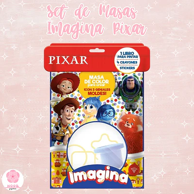 Set de Masas Imagina Pixar