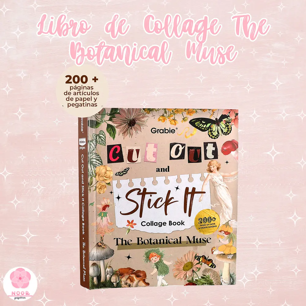 Libro de Collage The Botanical Muse