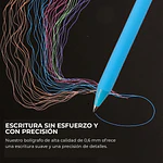 Set 12 Lápices Gel Acrílicos Retráctiles Grabie ColorFlow 0.6 mm