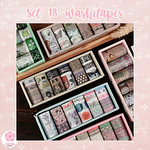 Set de 18 Washi Tapes Decorativos