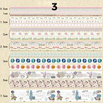 Set de 18 Washi Tapes Decorativos