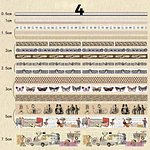 Set de 18 Washi Tapes Decorativos