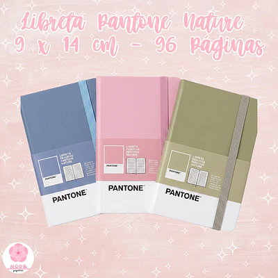 Libreta Pantone Nature 9 x 14 cm – 96 Páginas