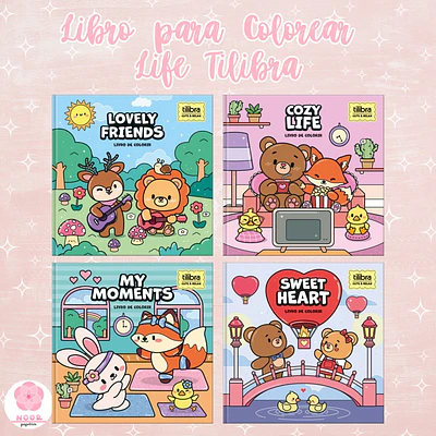 Libro para Colorear Life Tilibra