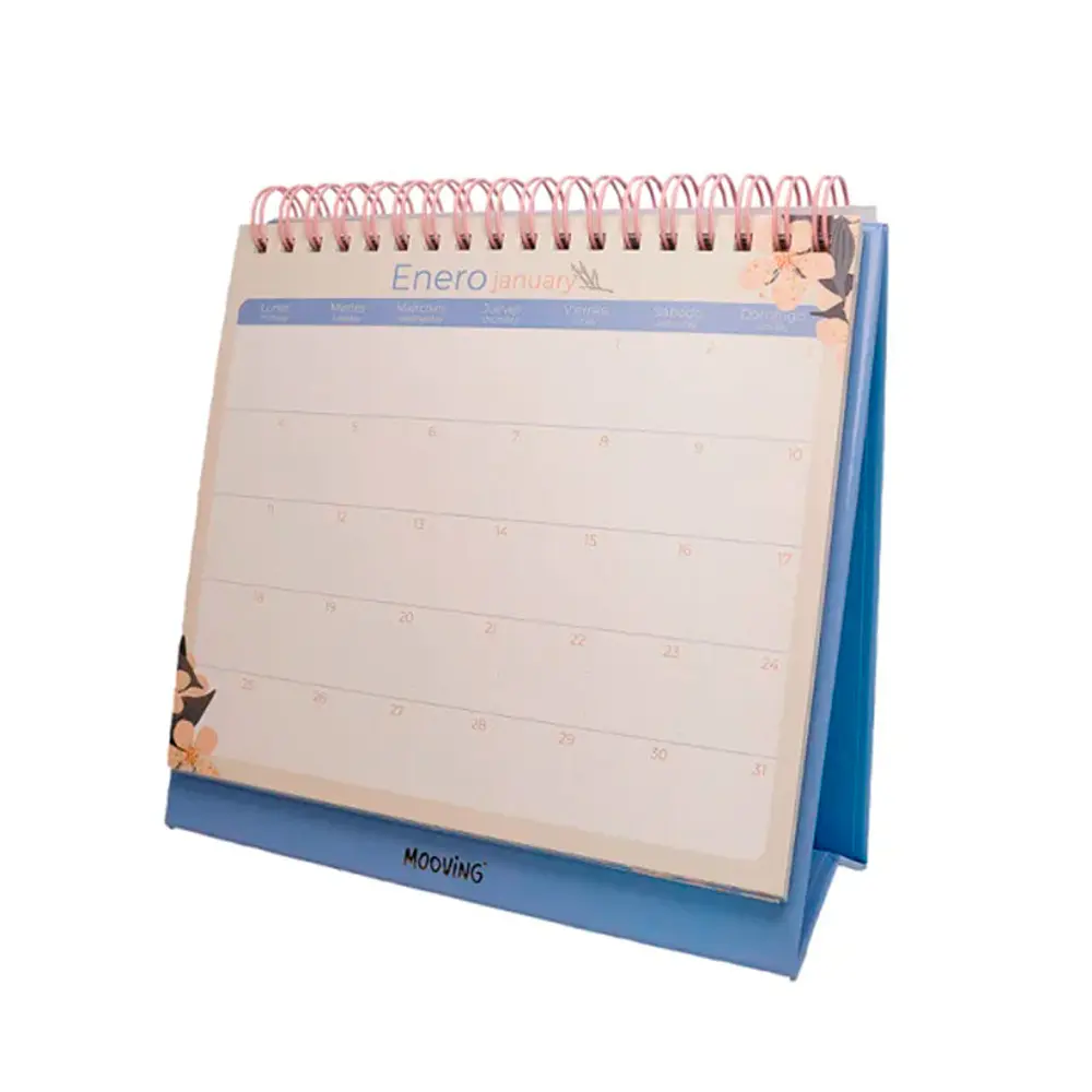Calendario de Escritorio Mooving 2027 Cerezo