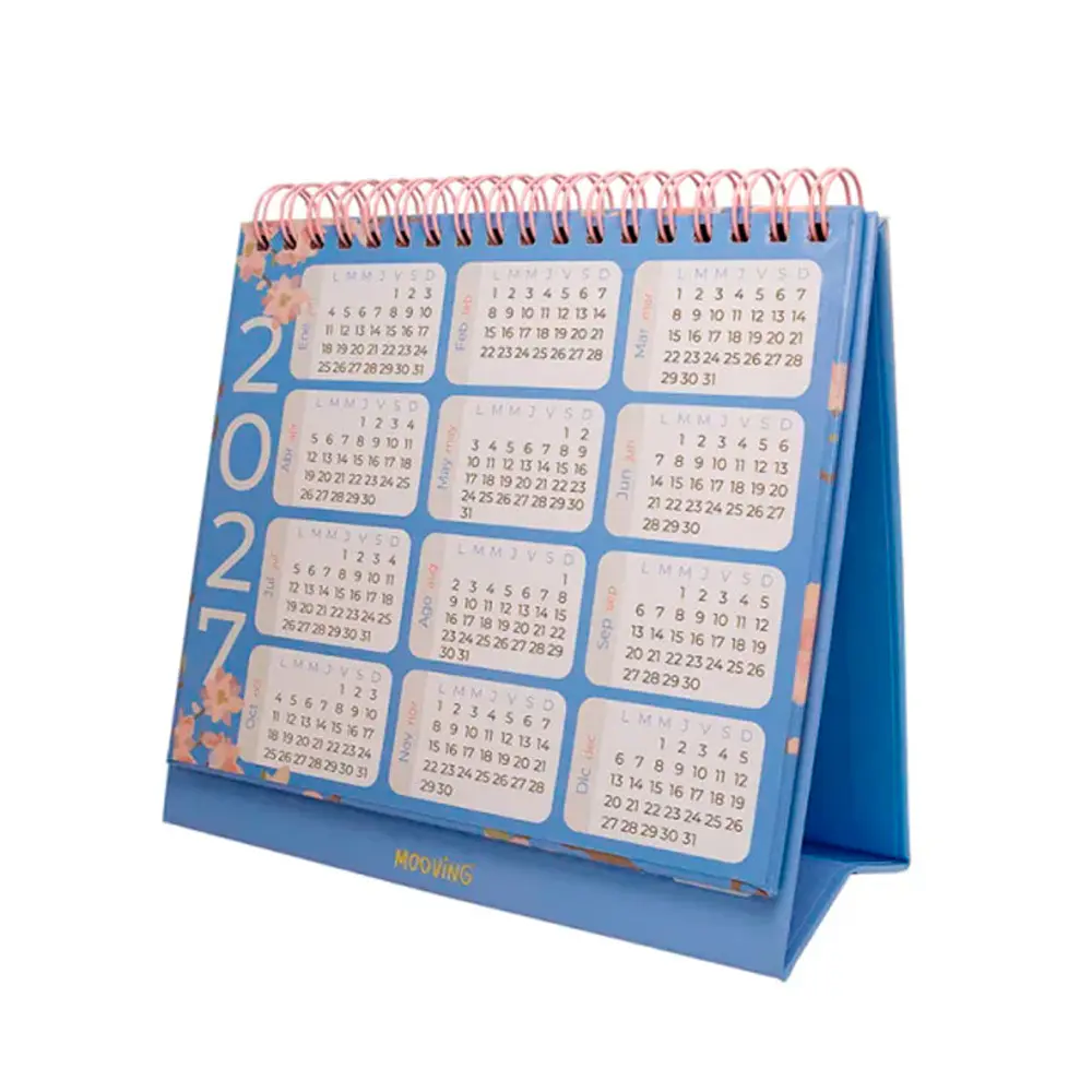 Calendario de Escritorio Mooving 2027 Cerezo
