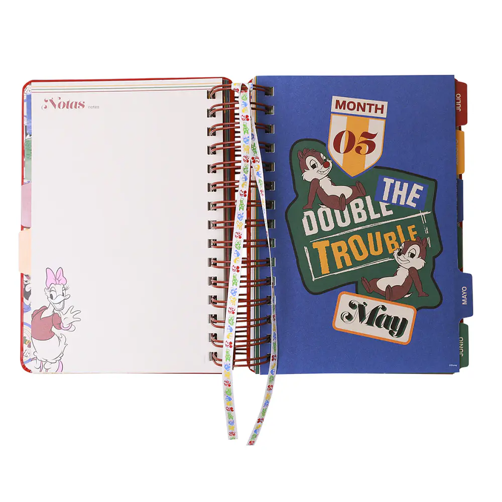 Agenda Mooving 2027 Mickey & Friends – Día por Página