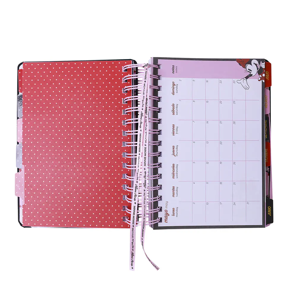 Agenda Mooving 2027 Minnie Mouse – Día por Página