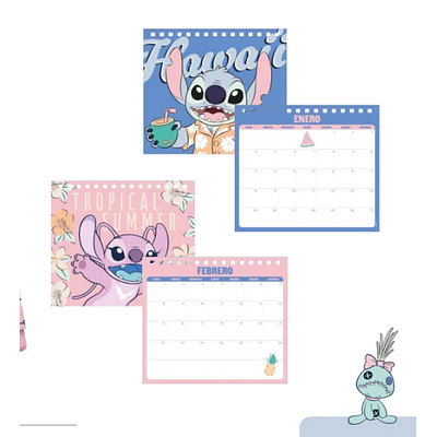 Calendario de Escritorio Mooving 2027 Stitch