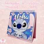 Calendario de Escritorio Mooving 2027 Stitch