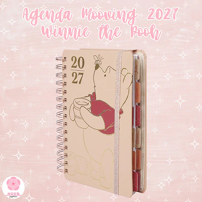 Agenda Mooving 2027 Winnie the Pooh – Día por Página